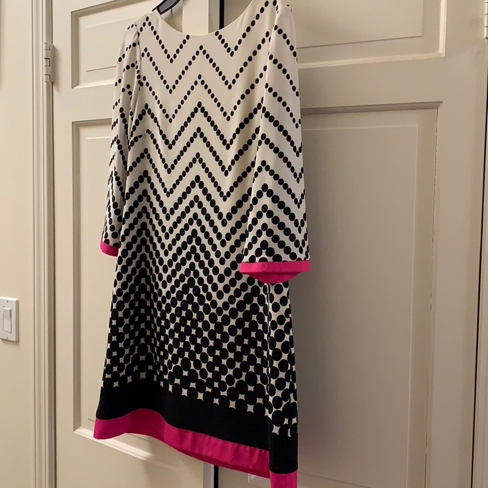 Eliza J long sleeve sheath dress